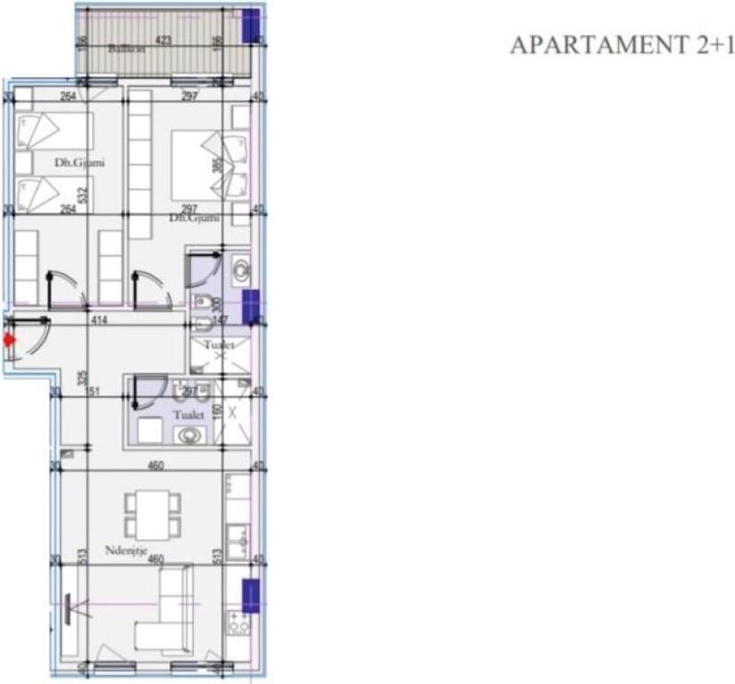 🏢Shiten Apartamente 2+1 &amp; 3+1 Ekonomik | 📍Ish Dogana, Tirana Entry