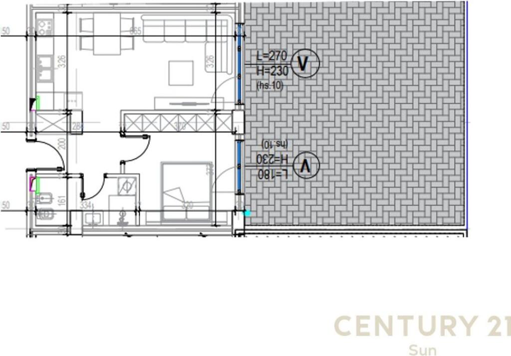 APARTMENT 1+1 FOR SALE AT KODRA E DIELLIT 2 ! 144,449 €