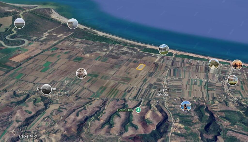 🌊Spille, land for sale 500 m from the sea