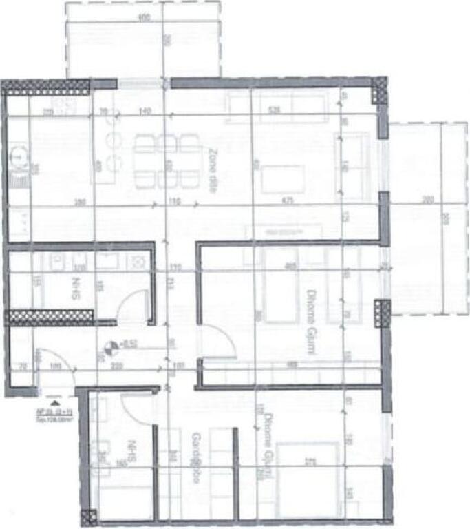 Apartment 2+1+2WC+2Balconies for sale at Porta Tirana e Re Residence (ID 41212104)