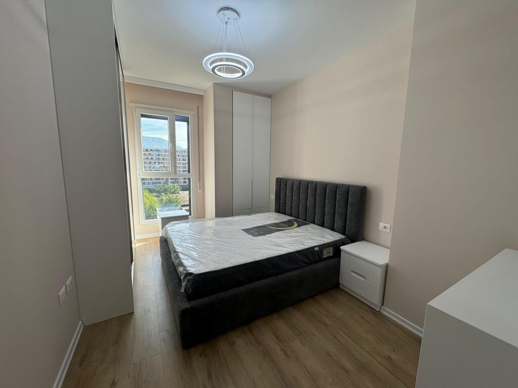 For rent 1 +1 Apartment Furnished and uninhabited  Address: Don Bosko Trio Tower  Residence  Floor 6  Price 550 thousand lek