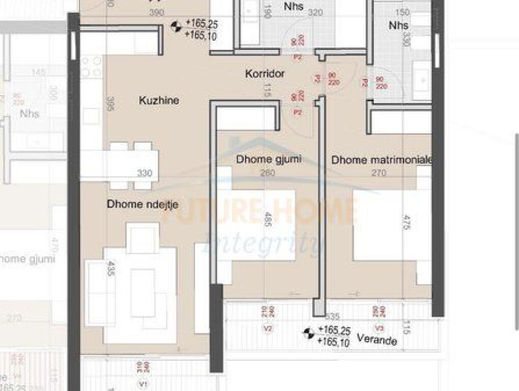 In vendita, Appartamento 2+1+2, Green Coast II, Palasë