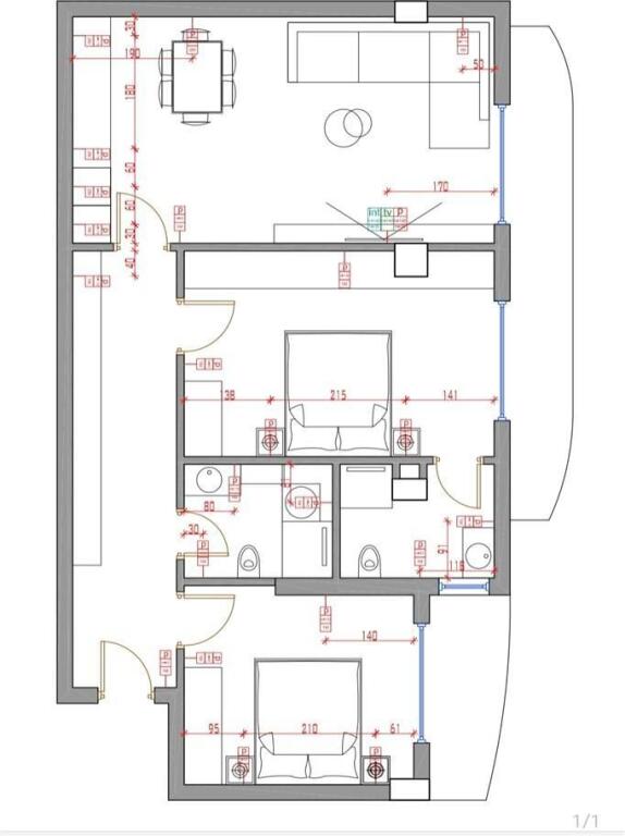 Shitje, Apartament 2+ 1, Fresk, Cmimi 130000 Euro