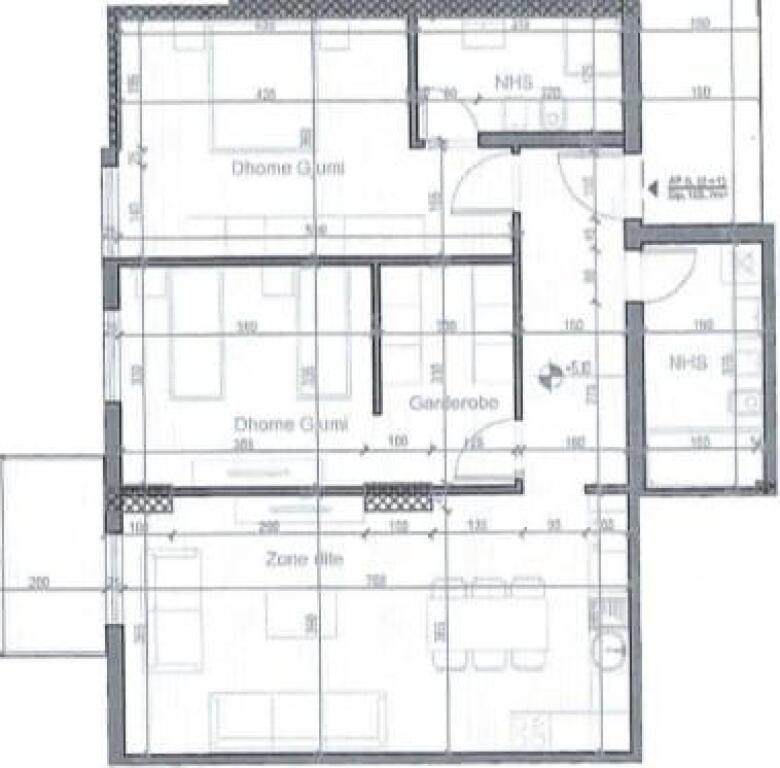 Apartment 2+1+2WC for Sale at Porta Tirana e Re Residence (ID 41212105)