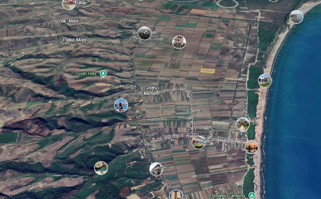 🌊Spille, land for sale 500 m from the sea