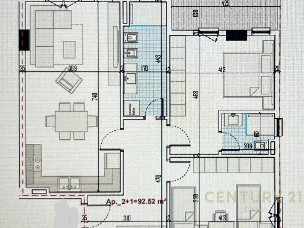 2+1+2 apartment for sale, Paskuqan!
