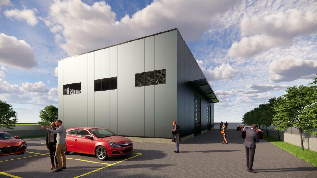 WAREHOUSE + LAND FOR SALE IN PRUSH