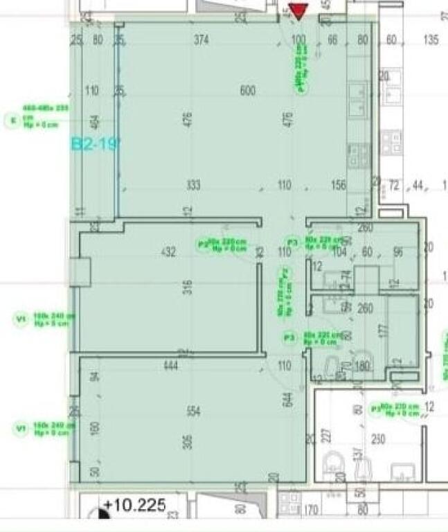 Apartment 2+1+2wc for sale 📍 Porcelan Residence 3 - Porcelan, Opposite Tv Klan | 3rd Floor Building I *** Pool Inside Residence *** New in tile laying phase | Residence with all facilities | Ventilated facade | Heating / Cooling Multisplit System | Multilayer Hydraulic System | Bedrooms Square Layout | Balcony | Double Glass Door and Window Grills