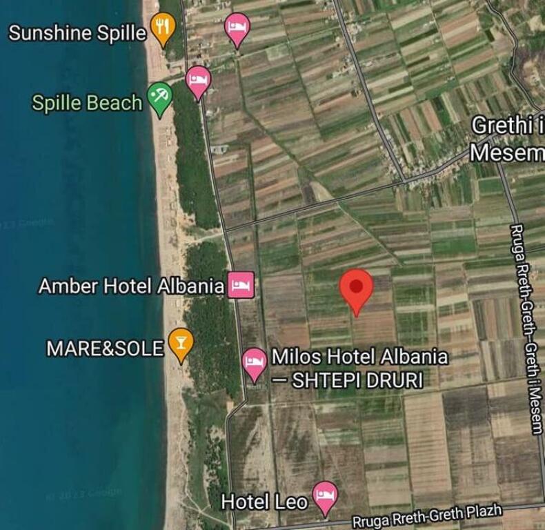 🌊Spille, land for sale 500 m from the sea