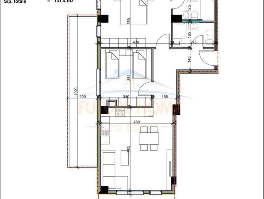 Shitet, Apartament 2+1+2, Kompleksi “Aluna” Paskuqan.