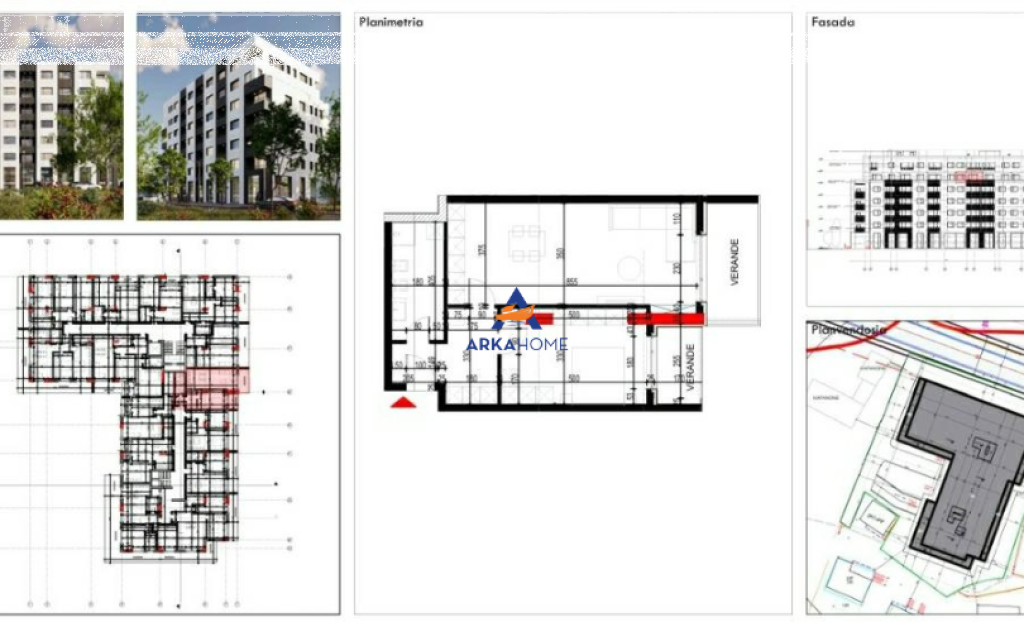 VENDESI APPARTAMENTO 1+1+VERANDA "PASKUQAN " 88440 EURO