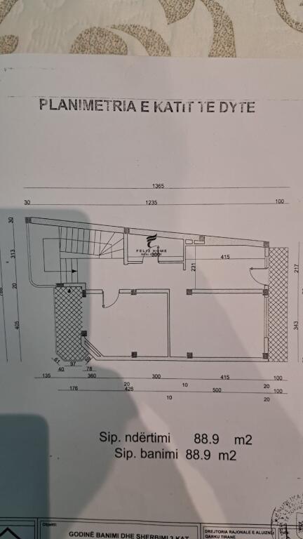 LOCALE IN AFFITTO 290 M2 VIA MYSLYM SHYRI 400.000 LEKE