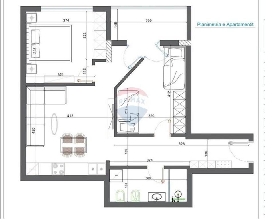 Shitet Apartament 2+1 pranë Sheshit Willson!