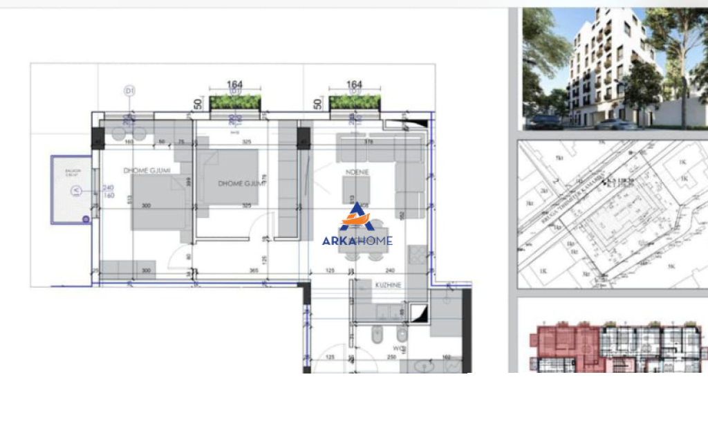 FOR SALE APARTMENT 2+1+BALCONY "NEAR DHIMITER KAMARDA, ALI DEM ROAD" 168,000 EURO