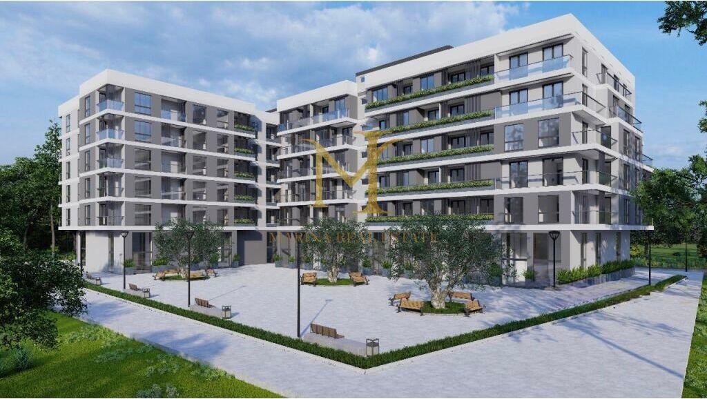 Studio apartment for sale, Sea View, 53m2, "Montevideo" Golem