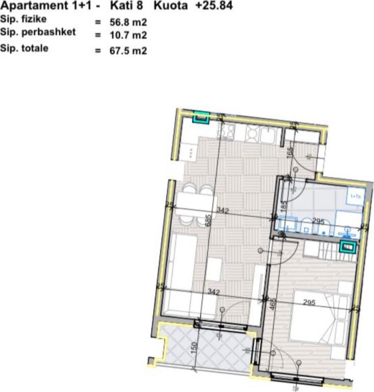 📣 SHITET Apartament 1+1 📍 Aluna Residence, Paskuqan ✨  