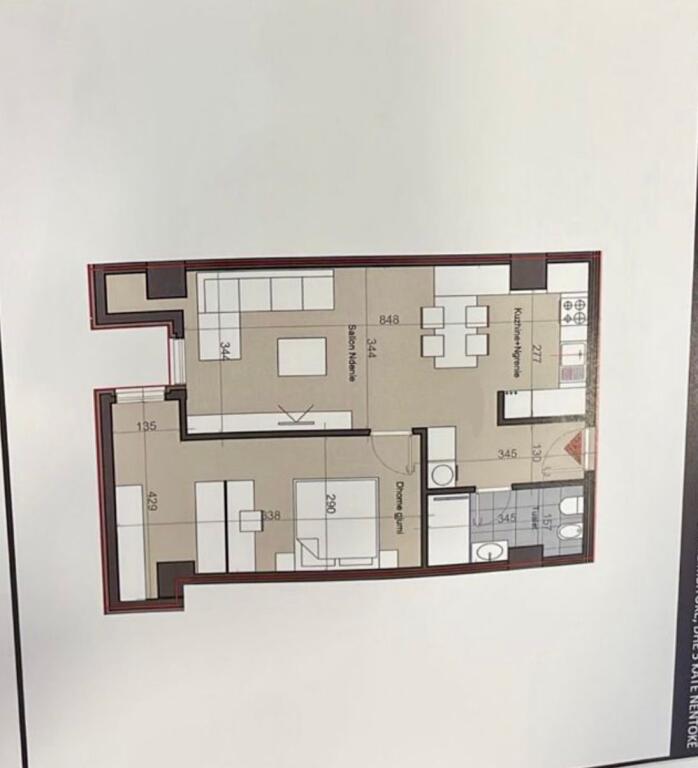 📣 SHITET Apartament 1+1 📍 HORA VERTIKALE, Tiranë 🛣️ Rruga "Muhamet Gjollesha" ✨