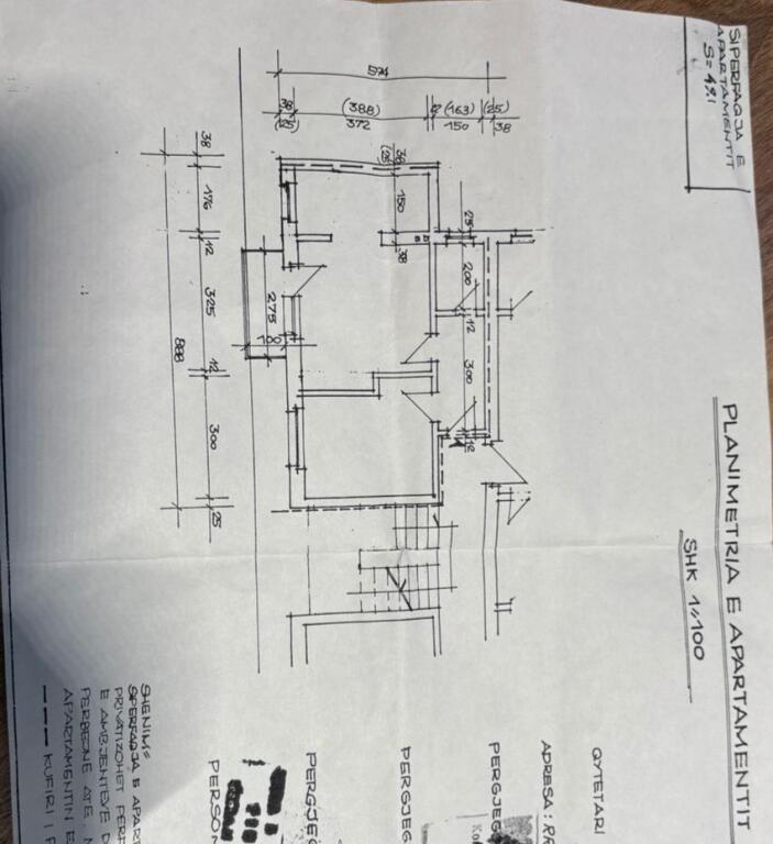 Shitet apartament 1+1 Ali Demi