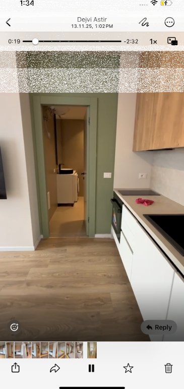 Appartamento 1+1 in affitto, Astir