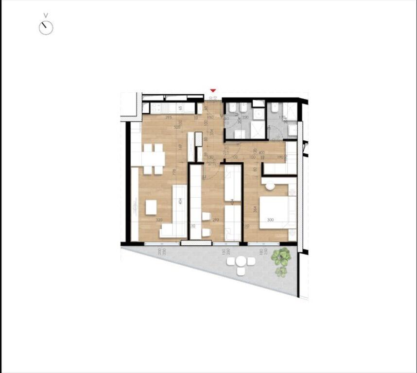 SHITET APARTAMENT 2+1 FUSHA E AVIACIONIT 166.000 EURO