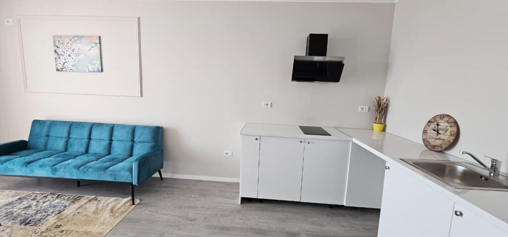 STUDIO APARTMENT FOR SALE - WITH SEA VIEW - NEAR THE TRAIN STATION IN DURRËS