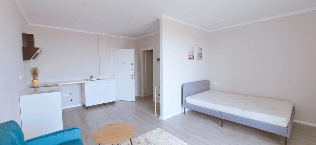 STUDIO APARTMENT FOR SALE - WITH SEA VIEW - NEAR THE TRAIN STATION IN DURRËS