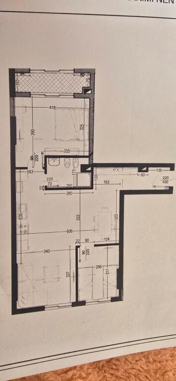 Appartamento 2+1 in affitto a Kamez.