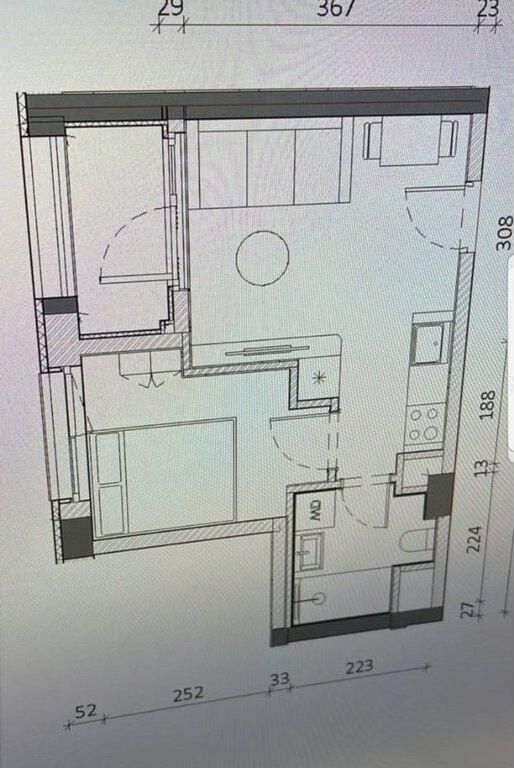 Apartment 1+1 For Sale in Ali Demi, 75000