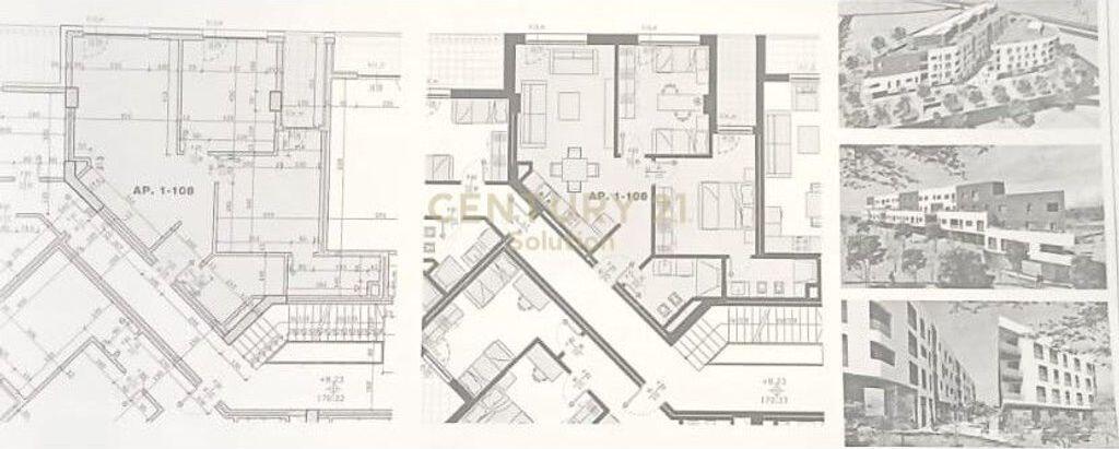 APARTAMENT 2+1+2+ PARKING OPSIONAL PRANE SPITALIT TE KAFSHEVE!