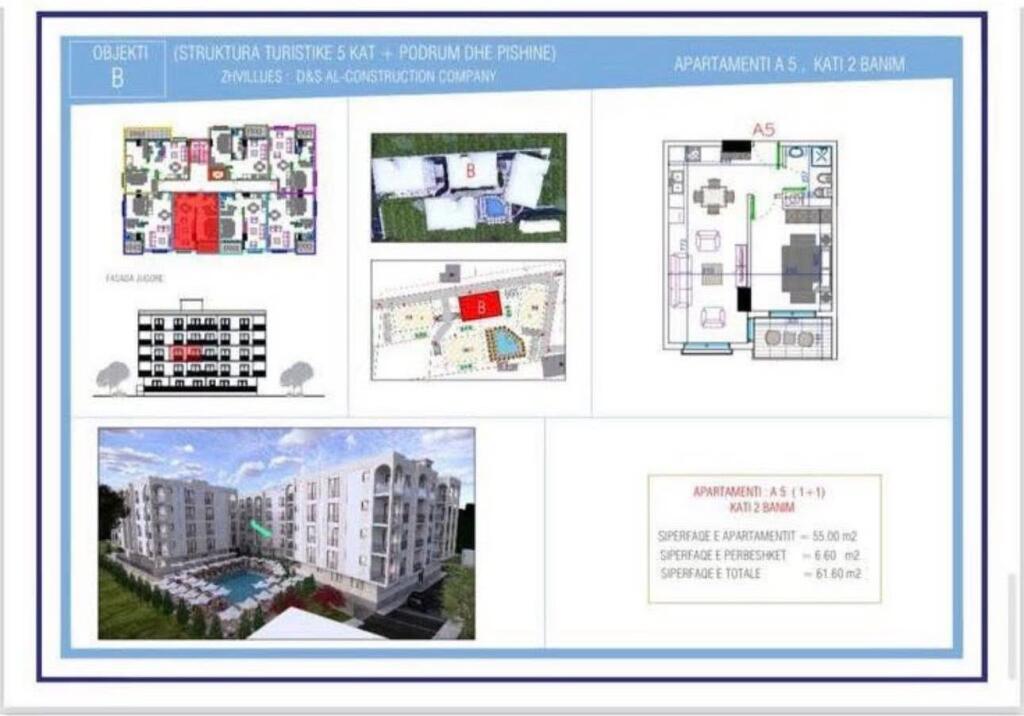 Apartment 1+1 + Balcony for Sale  📍Golem, Beach  • 76,000€ ✅ 📲