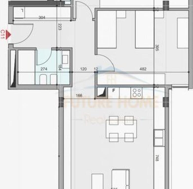 For sale, Apartment 2+1+2, Crystal Lake Residence, Farke