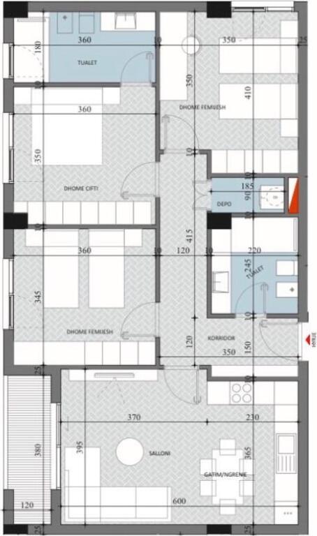 🏡Shitet Apartament 3+1+2+Depo | 📍Diellon 2 Residence
