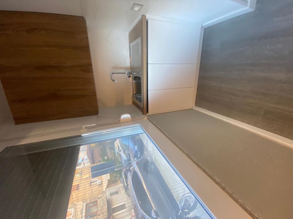 1+1, partially furnished, near Red School, price 550 euro