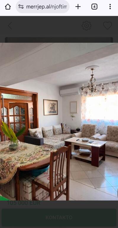 Shitet_nga PRONARI Apartament 100m, 2+1+Aneks