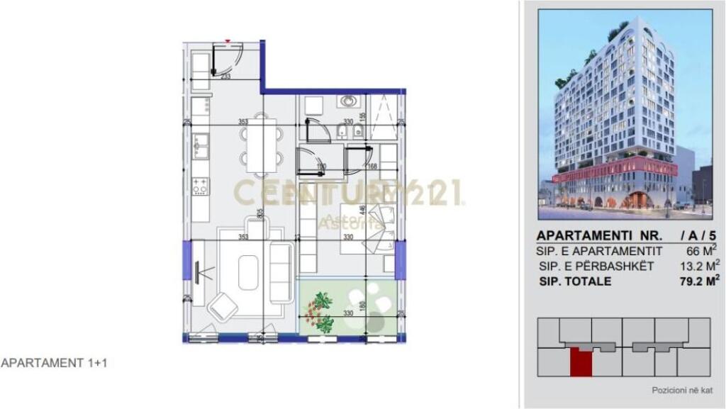 FOR SALE 1+1 APARTMENT AT "WHITE TOWER" IN PARISIT MUNICIPALITY 198,000 €