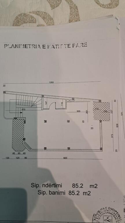 BUSINESS PREMISES FOR RENT 290 M2 MYSLYM SHYRI 4.200 EURO