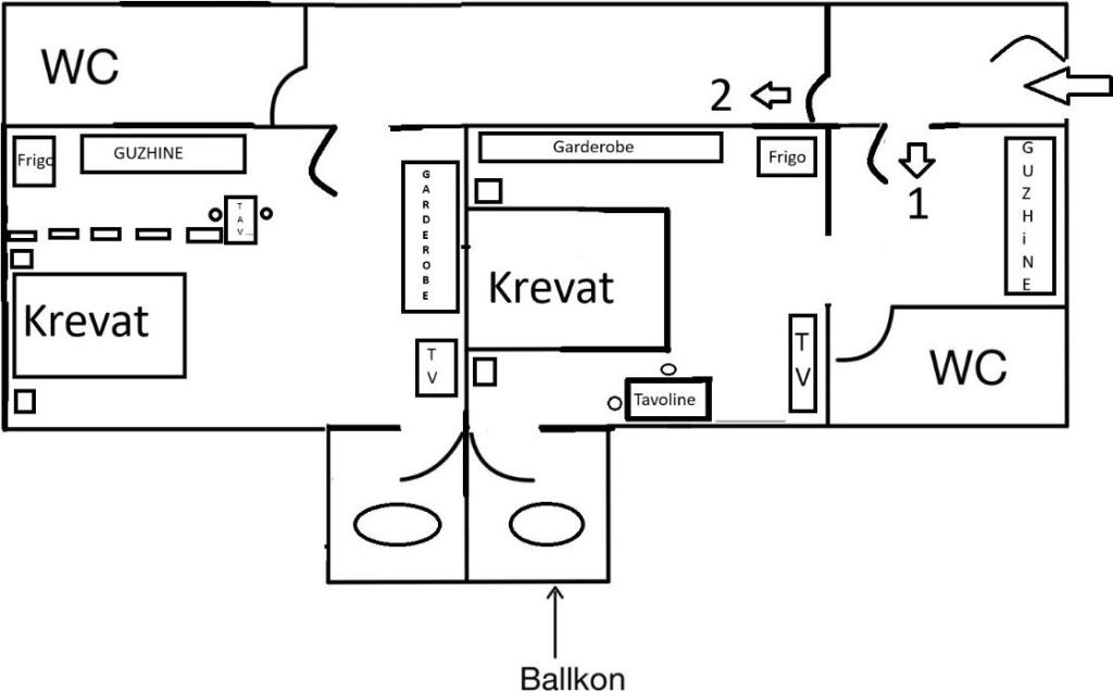 Shiten 2 Garzoniere 204.000€ Zogu i Zi, Tirane