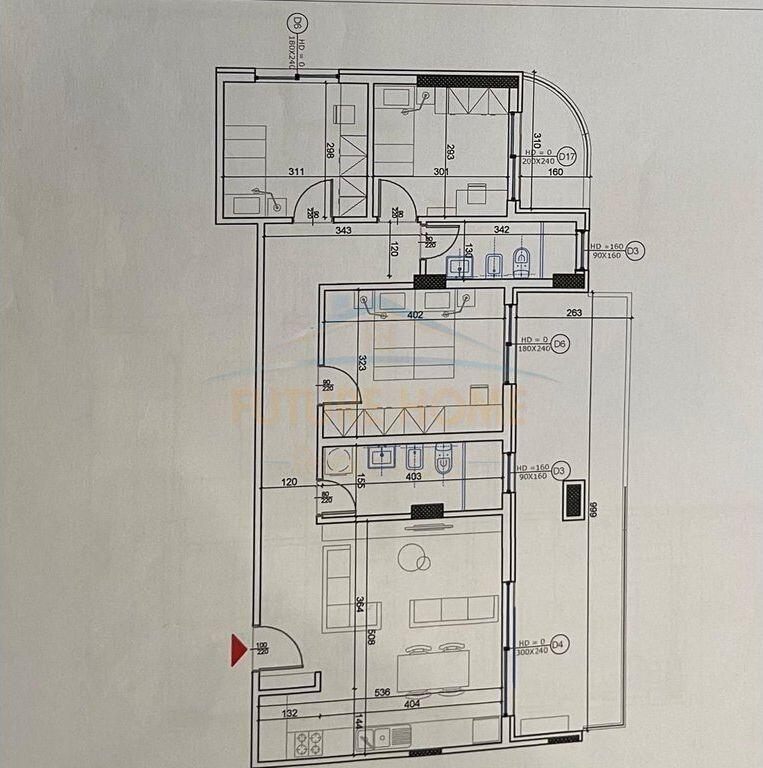 Apartament 3+1+2, Liqeni i Thatë, Tiranë.