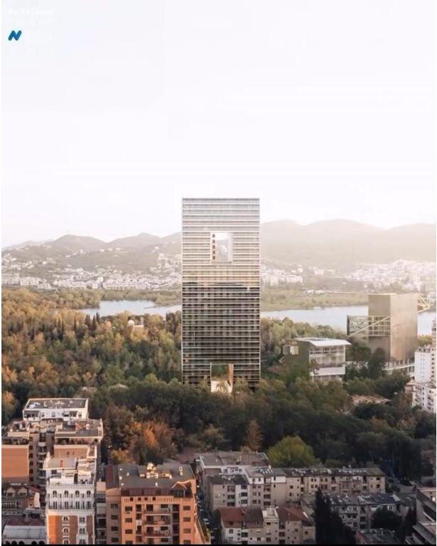 Apartamente 2+1+2 Platinum Tower – Parku i Liqenit të Tiranës! 955,000 €