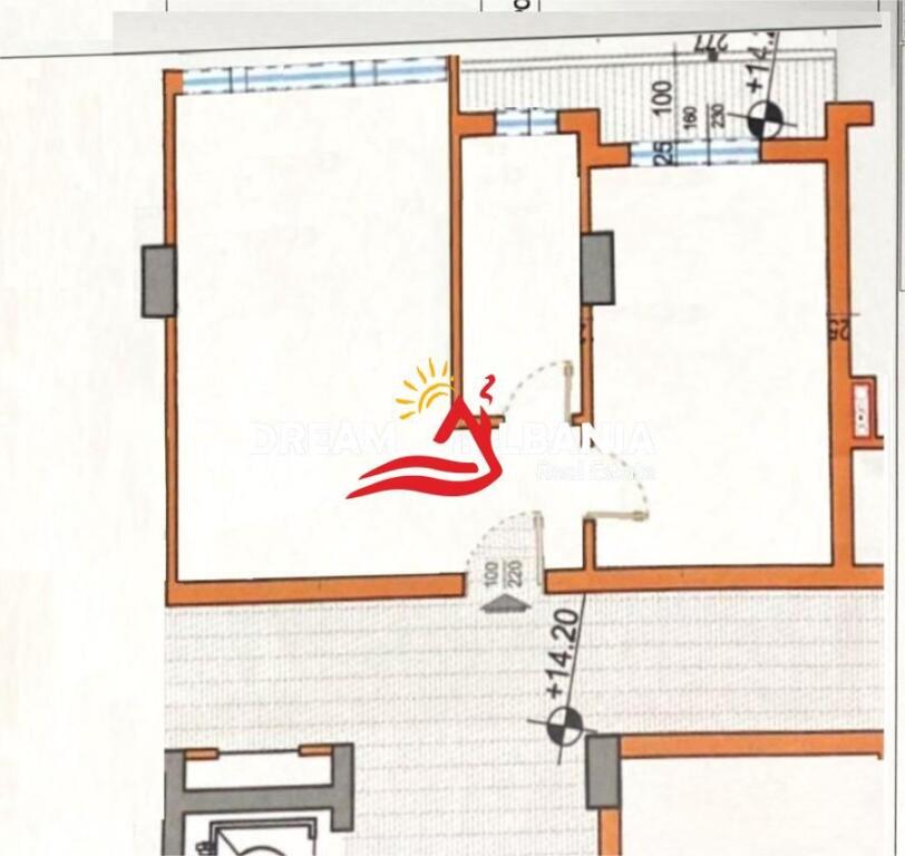 Apartament 1+1 ne Shitje, Astir prane Vila L (ID 41111181)