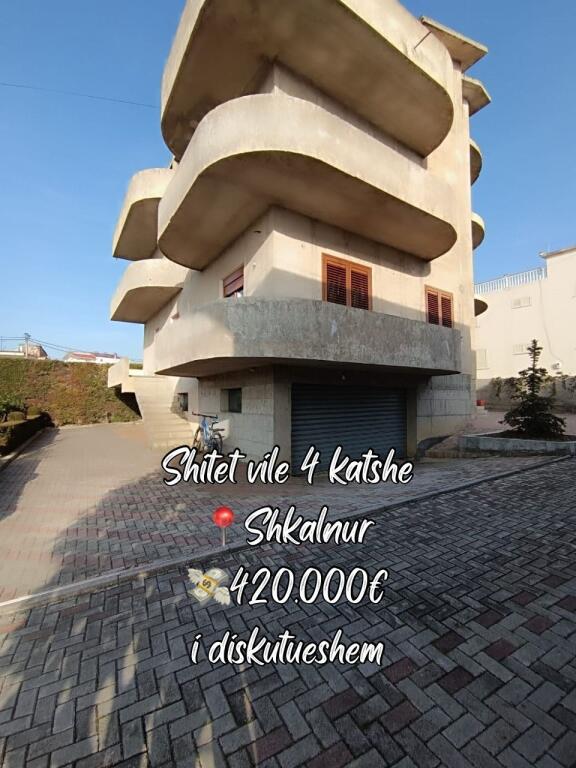 Shitet vile 4 kate Shkallnur Durres