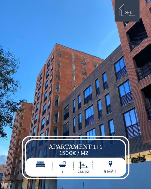 Appartamento 1+1 in vendita a 5 Maj