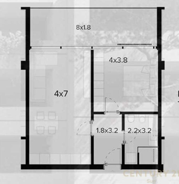 Appartamento 1+1 in vendita nel complesso più nuovo “Smart Hills”, Lago di Farka!