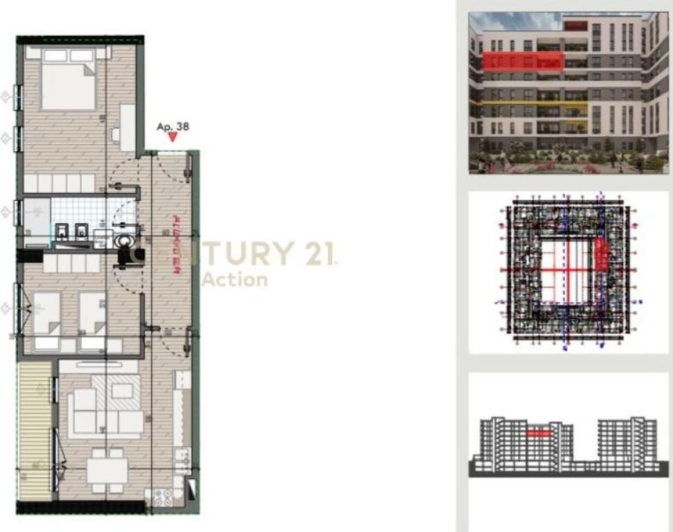 WE SELL APARTMENT 2+1, UNIVERS CITY-QTU!