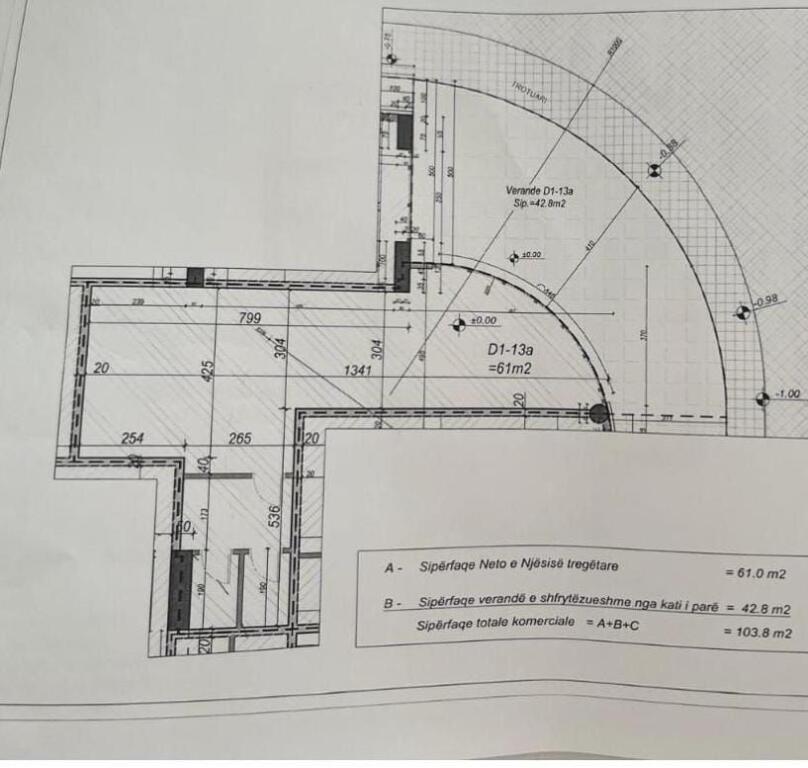 DYQAN ME QERA 104 M2RRUGA E DURRESIT 1.400 EURO