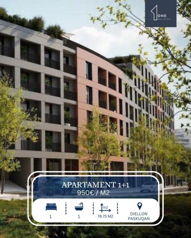 Apartamente 3+1/2+1/1+1/Dublekse per shitje Diellon