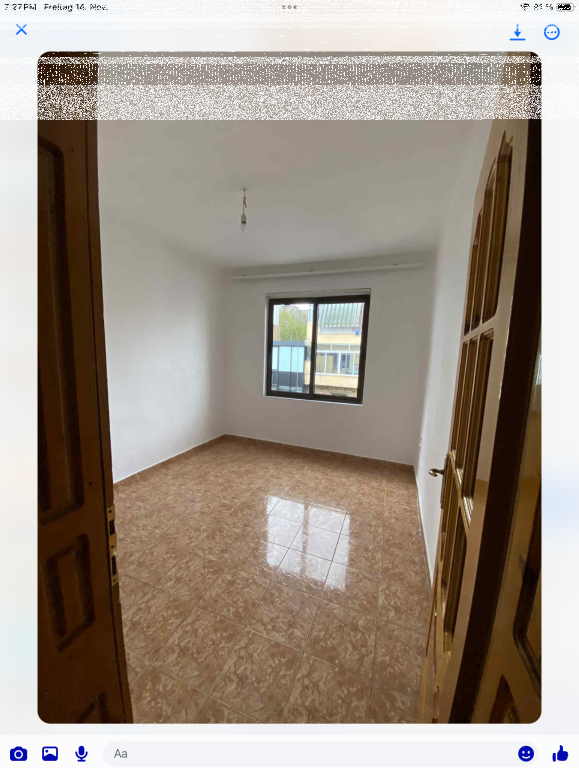Apartament 1+1 me Qera i pamobiluar në Rrugën Vangjel Capo, pranë shkollës Bajram Curri, në Tiranë.
