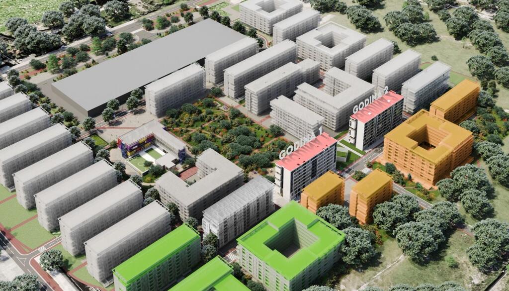 Apartament Ne Shitje 2+1 Tek Univers City (ID B120748) Tirane