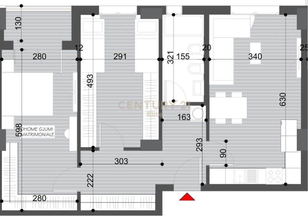 In vendita, Appartamento 2+1+Posto Auto, Kamez