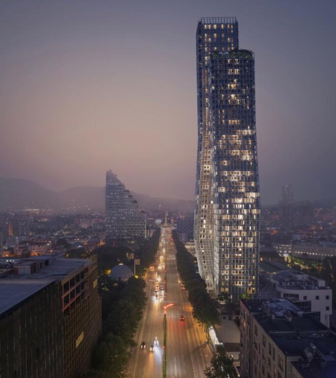 Shitet apartament 1+1 Bond Tower